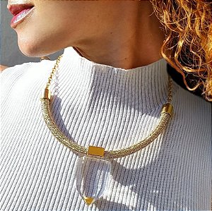 Colar Tokyo Shine - Personalizável- Cristal Premium