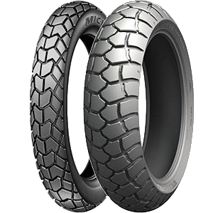Par Pneus Michelin Sirac 90/90-21+Anakee Adv 150/70-17