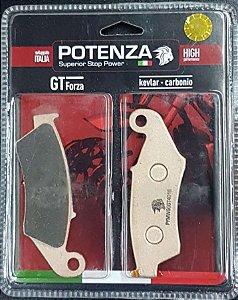 Pastilha de Freio Potenza PTZ185 GT Kevlar Carbono GG