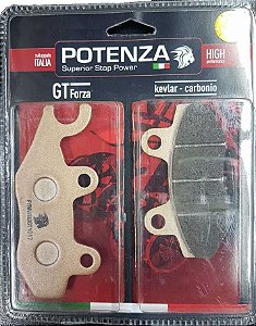 Pastilha de Freio Potenza PTZ165 GT Kevlar Carbono GG