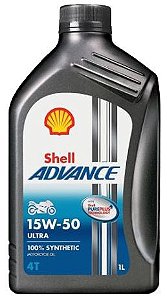 Óleo Lubrificante Shell Advance Ultra 15W50 Sintético