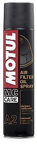 Óleo Filtro Espuma Motul MC Care A2 Air Filter Oil Spray 400ML
