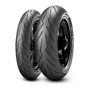 Par Pneus Pirelli Diablo Rosso 3 120/70-17+190/50-17