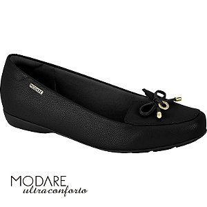 Sapatilha Ultra conforto Bico Quadrado Modare