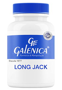 LONG JACK ( 400mg - 30 Cápsulas) - Aumento natural da Libido e Testosterona - Aumento de massa muscular