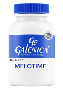 MELOTIME (2mg -30 Cáps) Melatonina de Ação Prolongada - Melhora do Sono - Diminui Stress