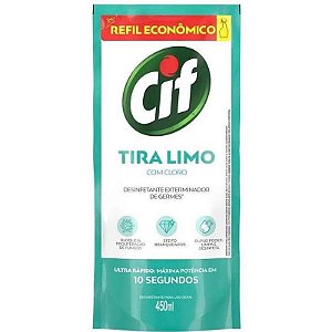 Refil Limpador Cif Tira Limo Com Cloro 450ml - Compre produtos de cuidados  para sua casa, cuidados pessoais, para seu bebê e toda sua família.