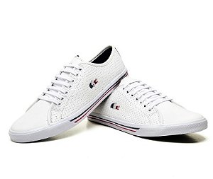 Tenis Sapatenis Lacoste em couro