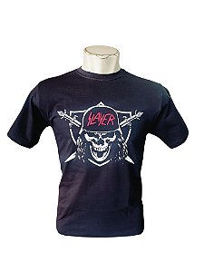 Camiseta do Slayer 100% Algodão