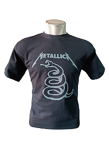 Camiseta Metallica 100% Algodão