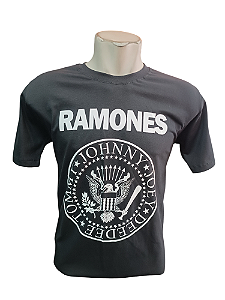 Camiseta Ramones 100% Algodão