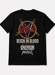 Camiseta Masculina Slayer Tour 2026