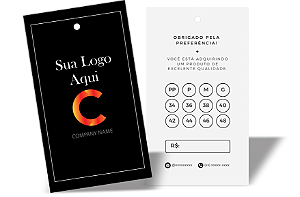 Tag Etiquetas Personalizadas para Roupas