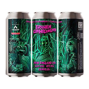 CERVEJA ESCAFANDRISTA BUSQUEM CONHECIMENTO - LATA 473ml