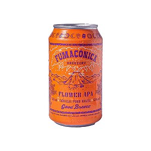 CERVEJA FUMAÇONICA FLOWER APA - LATA 350ml