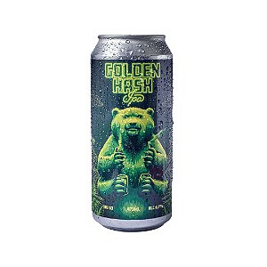 CERVEJA FUMAÇONICA GOLDEN HASH IPA - LATA 473ml