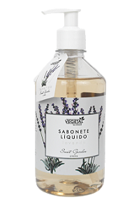 SABONETE LIQUIDO LAVANDA-500ML- LINHA SWHEET GARDEN