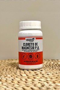 CLORETO DE MAGNESIO SUP.ALIMENTAR 60CAPS 500MG