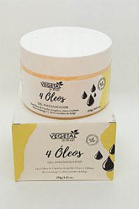 GEL MASSAGEADOR 4 OLEOS 250G