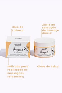 GEL MASSAGEADOR OMEGA 3-250G