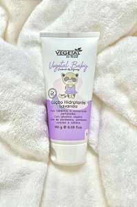LOCAO HIDRATANTE VEGETAL BABY LAVANDA- 180G