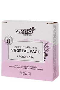 SABONETE ARTESANAL ARGILA ROSA-90G