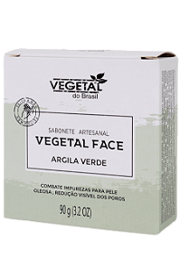 SABONETE ARTESANAL ARGILA VERDE-90G