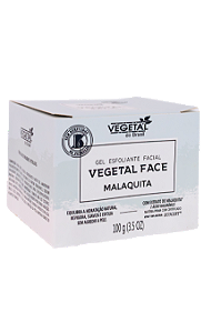 GEL FACIAL ESFOLIANTE VEGETAL FACE MALAQUITA - 100g