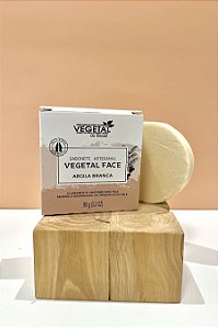 SABONETE ARTESANAL ARGILA BRANCA-90G