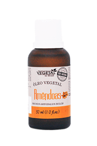 OLEO VEGETAL DE AMENDOAS- 30ML