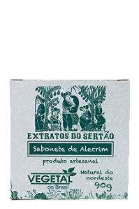 SABONETE ARTESANAL DE ALECRIM- 90G