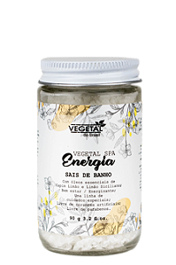 SAIS DE BANHO ENERGIA - VEGETAL SPA- 90G