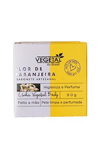 SABONETE ARTESANAL FLOR DE LARANJEIRA-90G