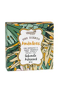SABONETE ARTESANAL DE AMENDOAS-90G