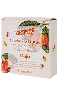 SABONETE ARTESANAL CAJU- 90G