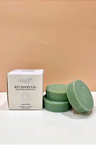 KIT ESPECIAL SABONETE ARTESANAL ALGODAO-03 UND-90G
