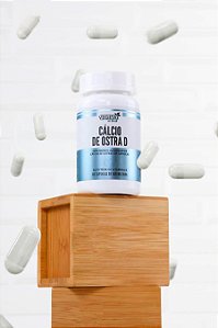 CALCIO DE OSTRA D 500MG COM 60 CAPS VB