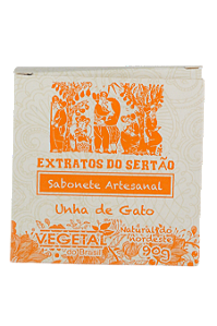 SABONETE ARTESANAL UNHA DE GATO- 90G
