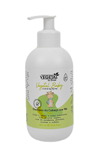 SHAMPOO DA CABECA AOS PES VEGETAL BABY PETIT-300ML