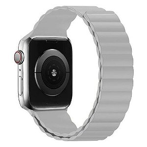 Pulseira Magnética para Apple Watch - Cinza