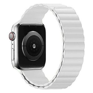 Pulseira Magnética para Apple Watch - Branco