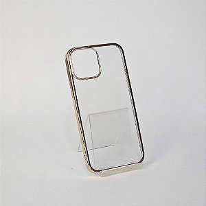 Capa New Skin Metálico para iPhone 13 Pro Max