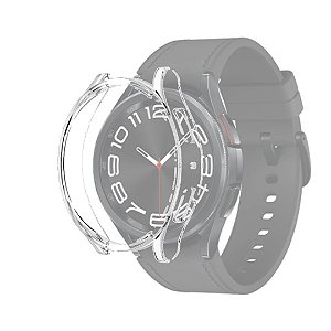 Capa Bumper Para Galaxy Watch 6 Classic - Transparente