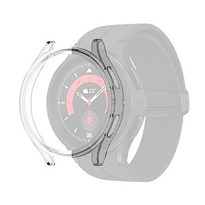 Capa Bumper Para Galaxy Watch 5 Pro - Transparente