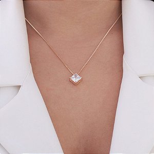 COLAR PONTO DE LUZ QUADRADO