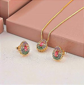 CONJUNTO GOTA COLORIDA