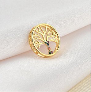 PINGENTE ÁRVORE DA VIDA MEDALHA
