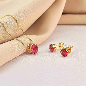 CONJUNTO REDONDO RUBI