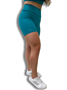 Short basic verde jade suplex de poliamida - PORLE
