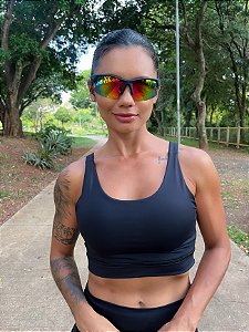 Top alta sustentação Corrida preto – Porle + Beyummi